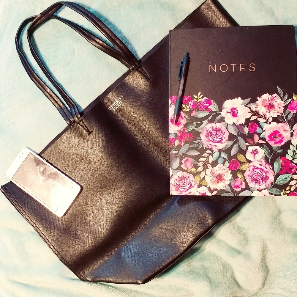 Brand new vegan leather VS XL tote